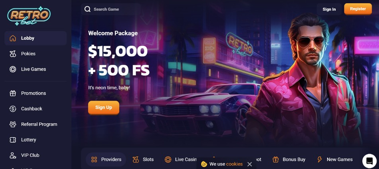 retrobet casino Gameplay